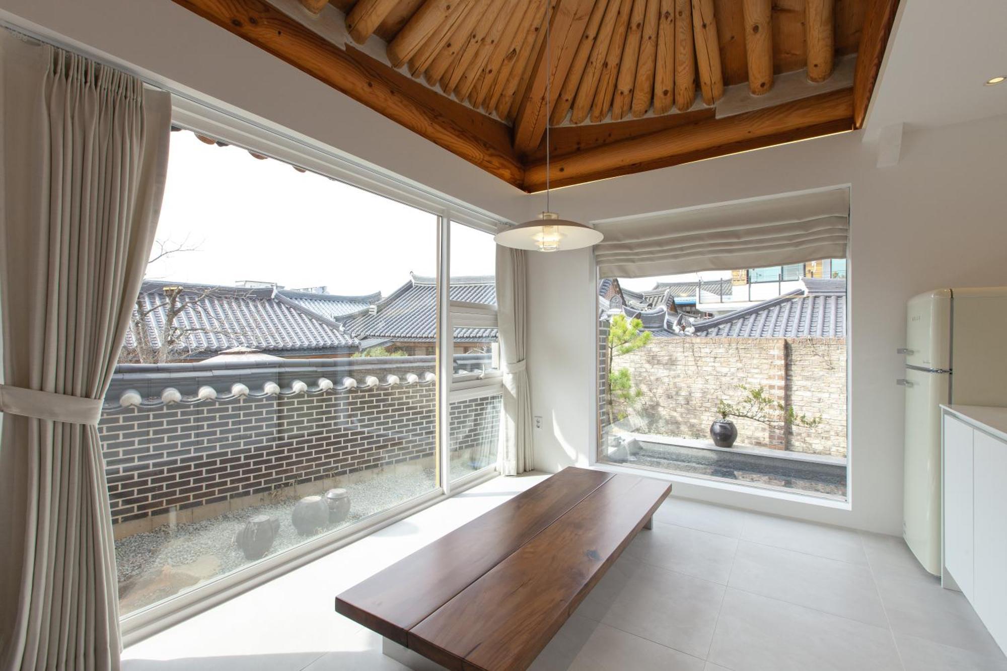 Cheong-Yeon, The Korean Traditional House Hanok In Jeonju Hanok Village Bagian luar foto